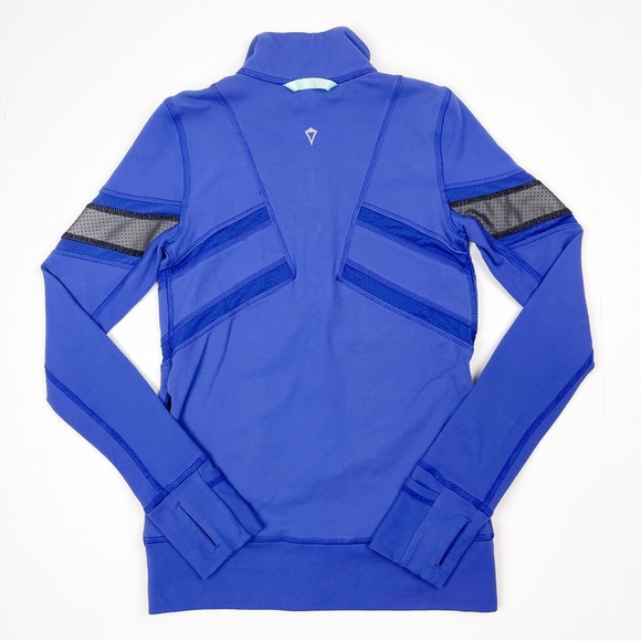 Ivivva Glow And Go 1/2 Zip Purple Pullover 7 - Picture 2 of 5